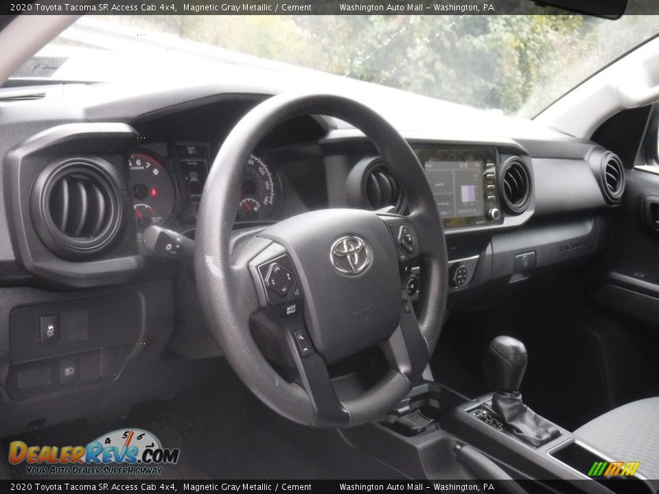 Dashboard of 2020 Toyota Tacoma SR Access Cab 4x4 Photo #14