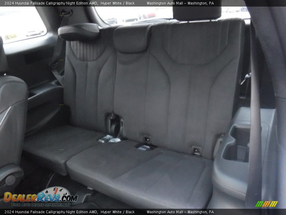 Rear Seat of 2024 Hyundai Palisade Calligraphy Night Edition AWD Photo #33