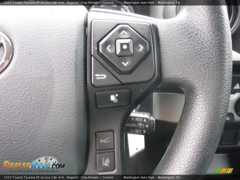 2020 Toyota Tacoma SR Access Cab 4x4 Steering Wheel Photo #27