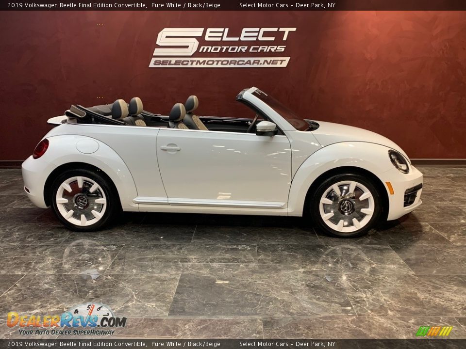 Pure White 2019 Volkswagen Beetle Final Edition Convertible Photo #5