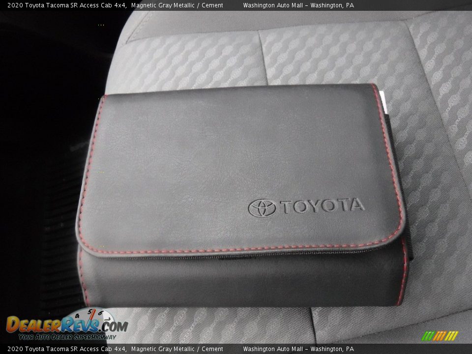 2020 Toyota Tacoma SR Access Cab 4x4 Magnetic Gray Metallic / Cement Photo #31