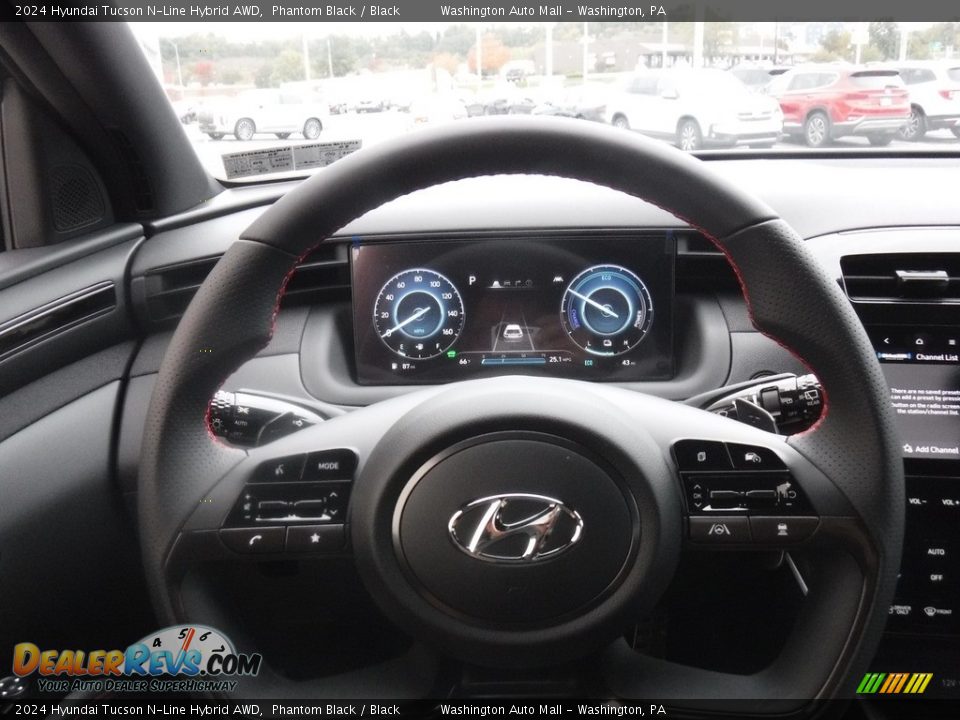 2024 Hyundai Tucson N-Line Hybrid AWD Steering Wheel Photo #26