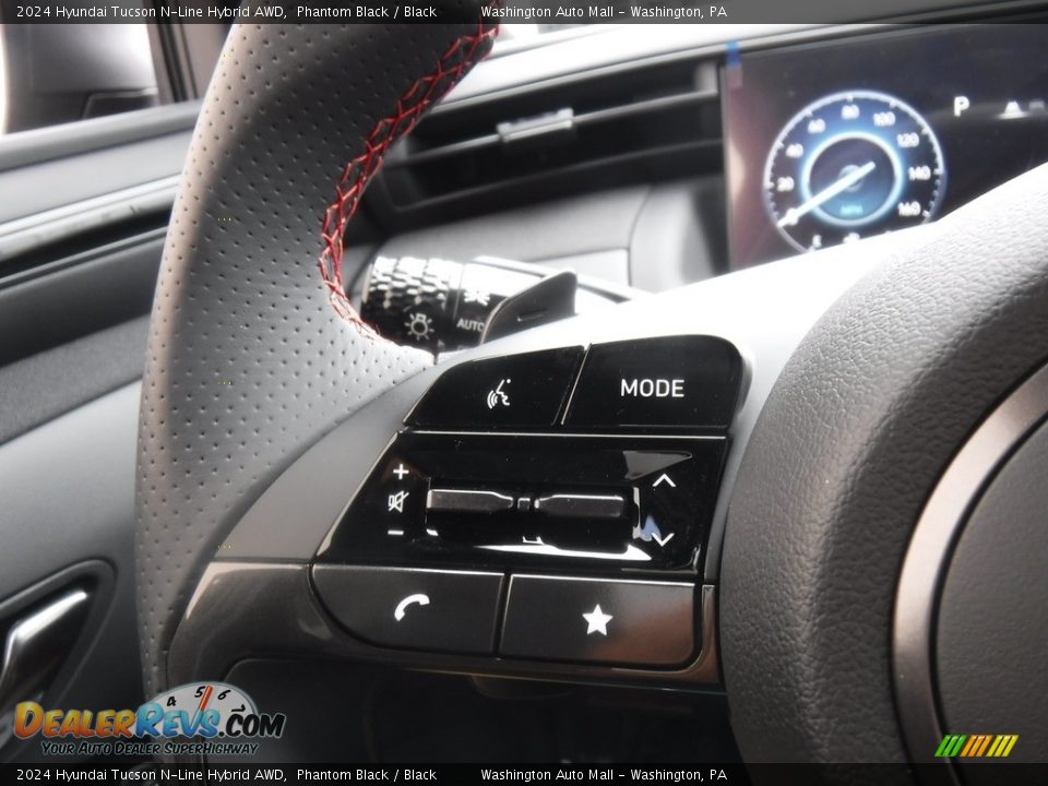 2024 Hyundai Tucson N-Line Hybrid AWD Steering Wheel Photo #28
