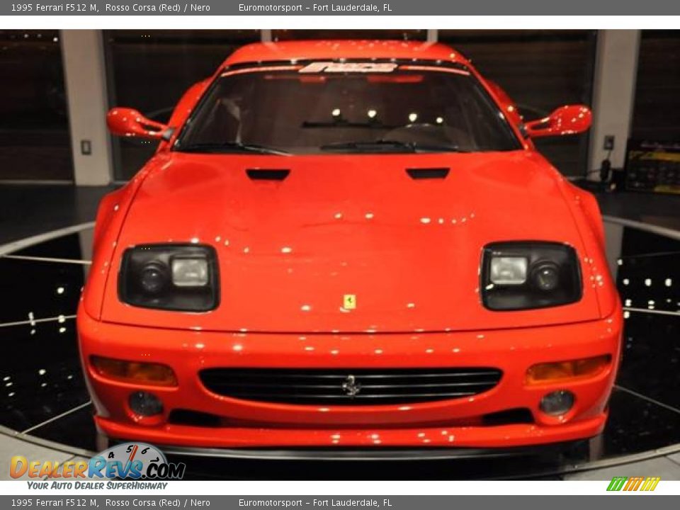 1995 Ferrari F512 M Rosso Corsa (Red) / Nero Photo #2