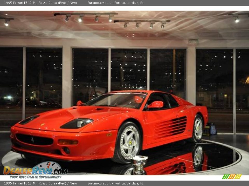 1995 Ferrari F512 M Rosso Corsa (Red) / Nero Photo #3