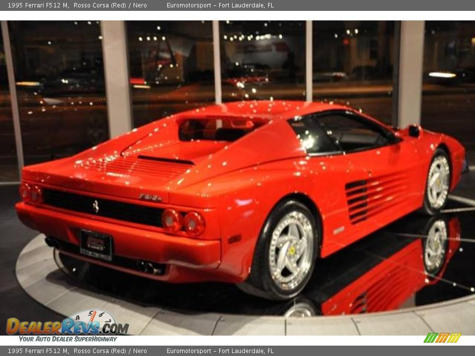 1995 Ferrari F512 M Rosso Corsa (Red) / Nero Photo #4