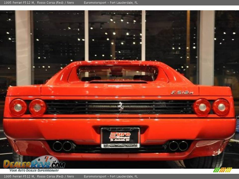 1995 Ferrari F512 M Rosso Corsa (Red) / Nero Photo #5