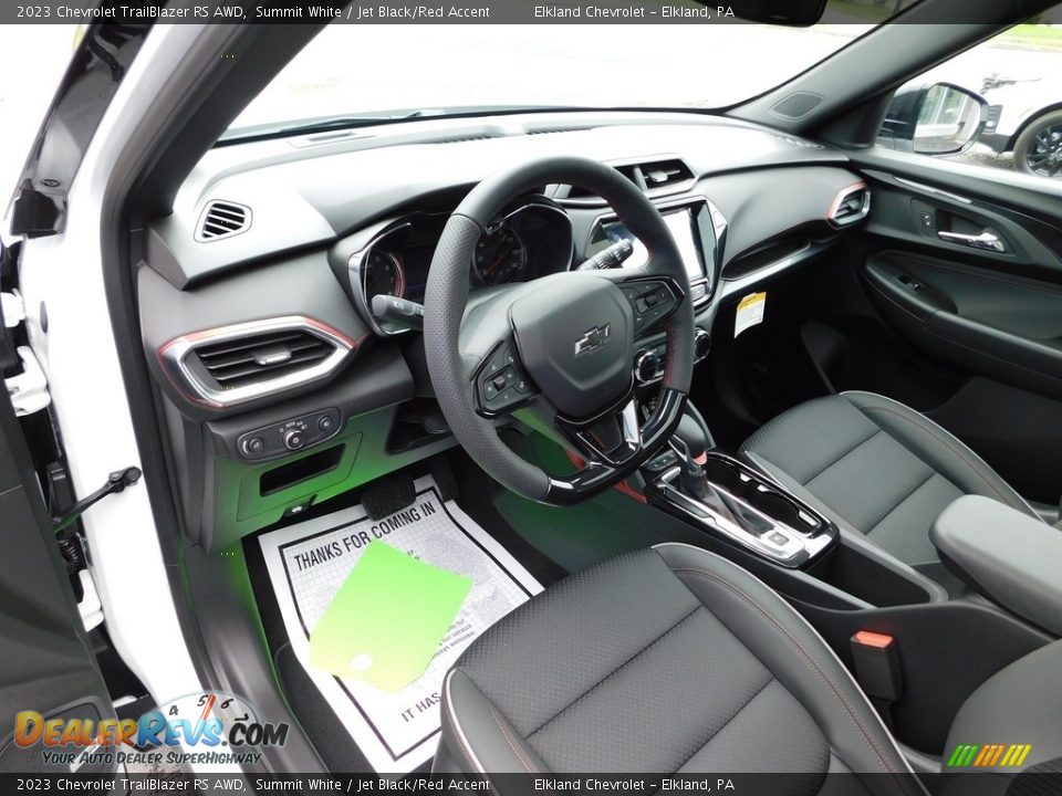 Front Seat of 2023 Chevrolet TrailBlazer RS AWD Photo #20
