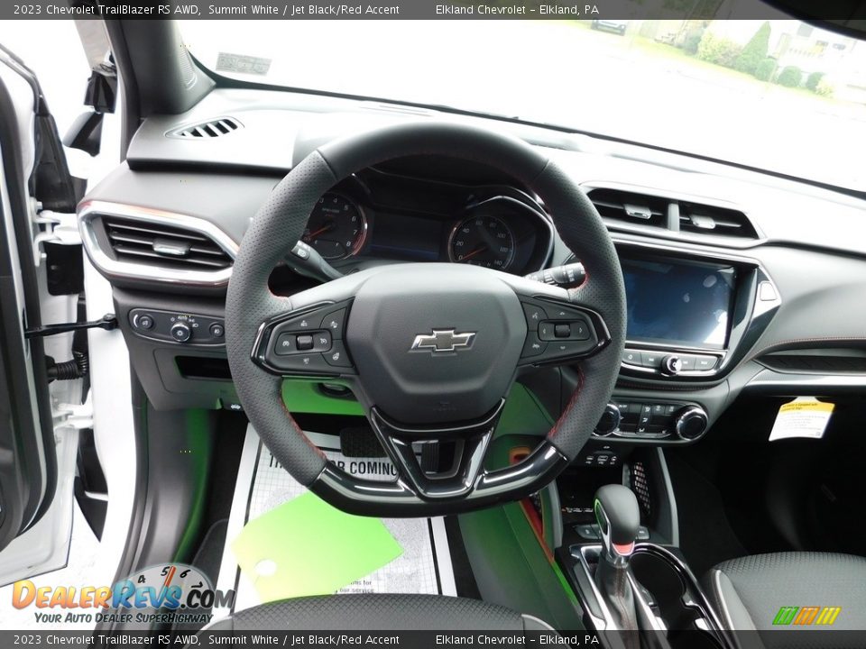 Dashboard of 2023 Chevrolet TrailBlazer RS AWD Photo #21