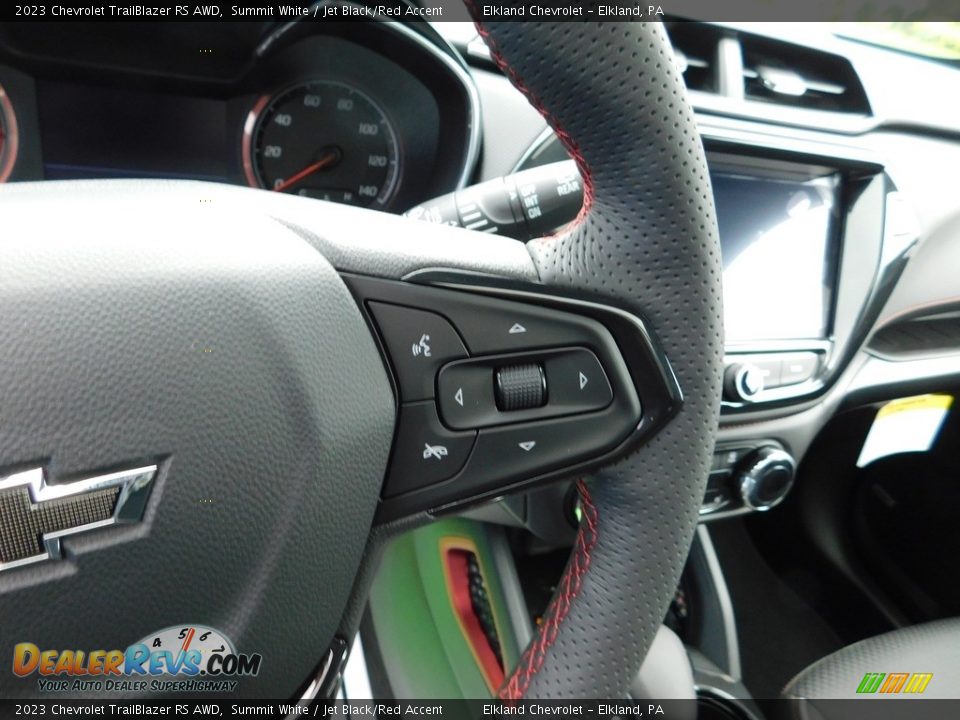 2023 Chevrolet TrailBlazer RS AWD Steering Wheel Photo #23