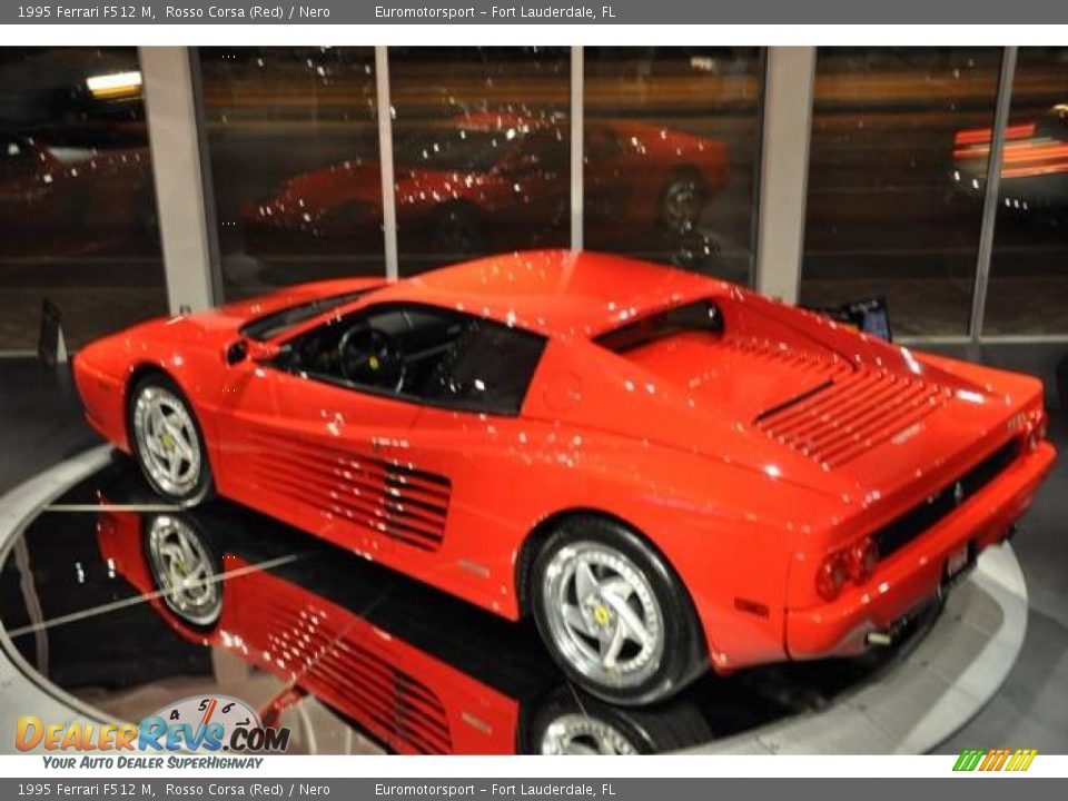 1995 Ferrari F512 M Rosso Corsa (Red) / Nero Photo #6