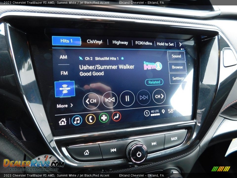 Controls of 2023 Chevrolet TrailBlazer RS AWD Photo #29