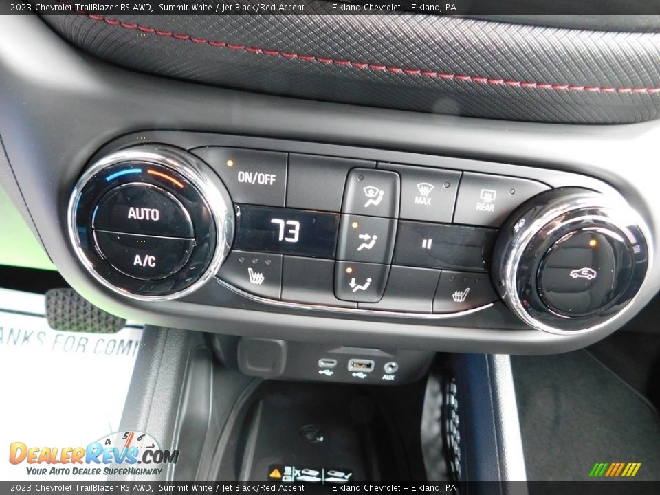Controls of 2023 Chevrolet TrailBlazer RS AWD Photo #31