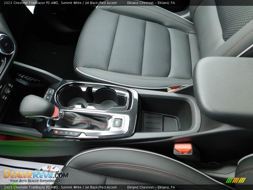 2023 Chevrolet TrailBlazer RS AWD Summit White / Jet Black/Red Accent Photo #34