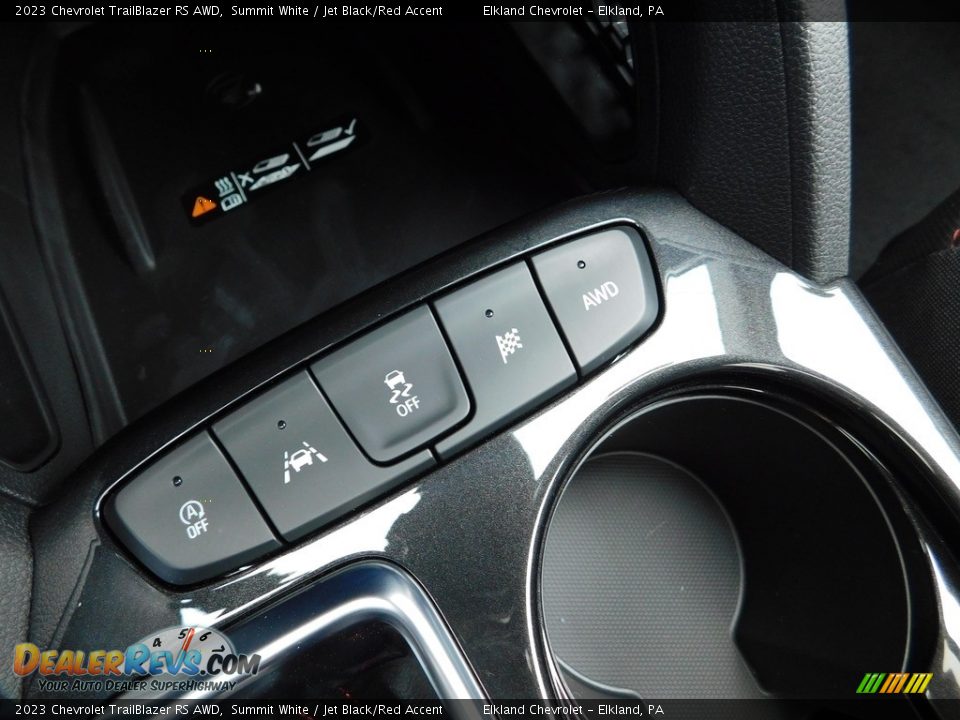 Controls of 2023 Chevrolet TrailBlazer RS AWD Photo #36