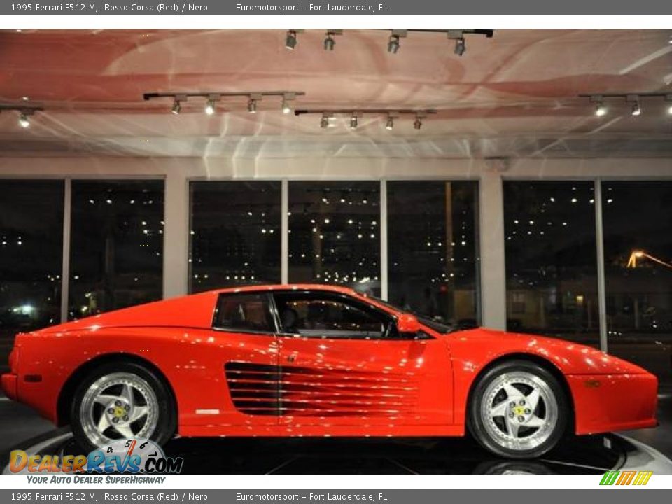 1995 Ferrari F512 M Rosso Corsa (Red) / Nero Photo #7