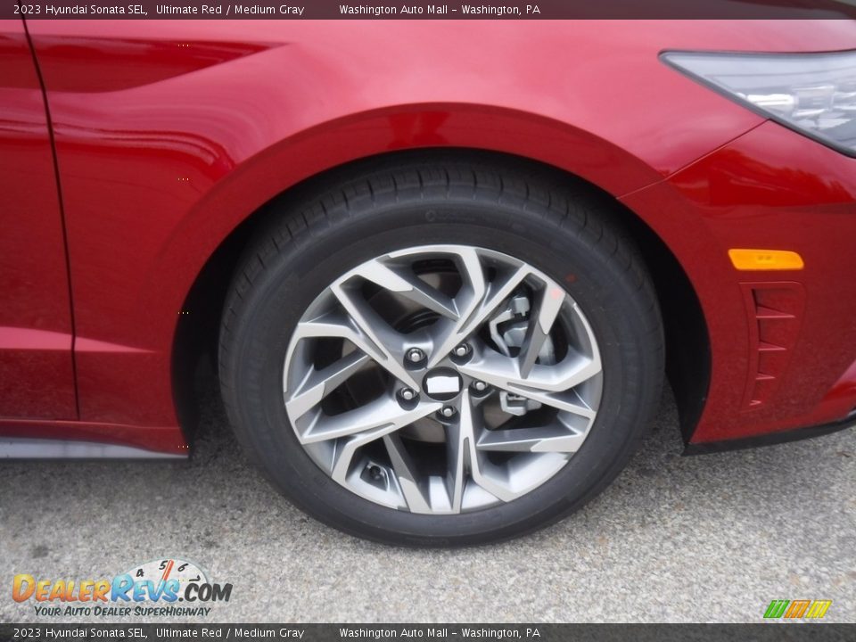 2023 Hyundai Sonata SEL Ultimate Red / Medium Gray Photo #2