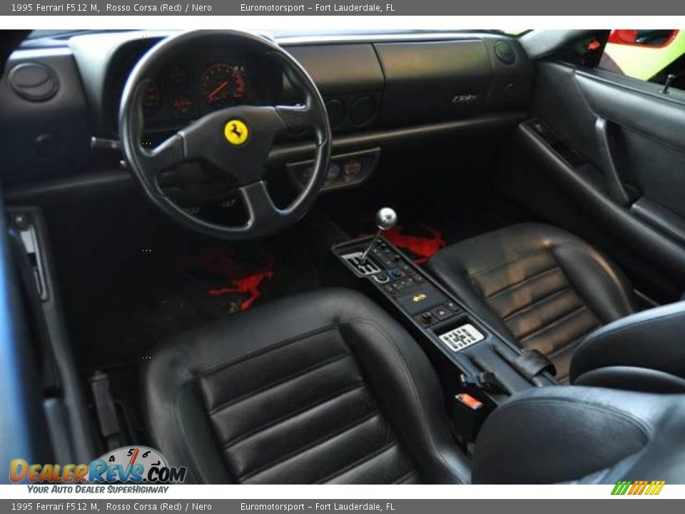 Nero Interior - 1995 Ferrari F512 M  Photo #8