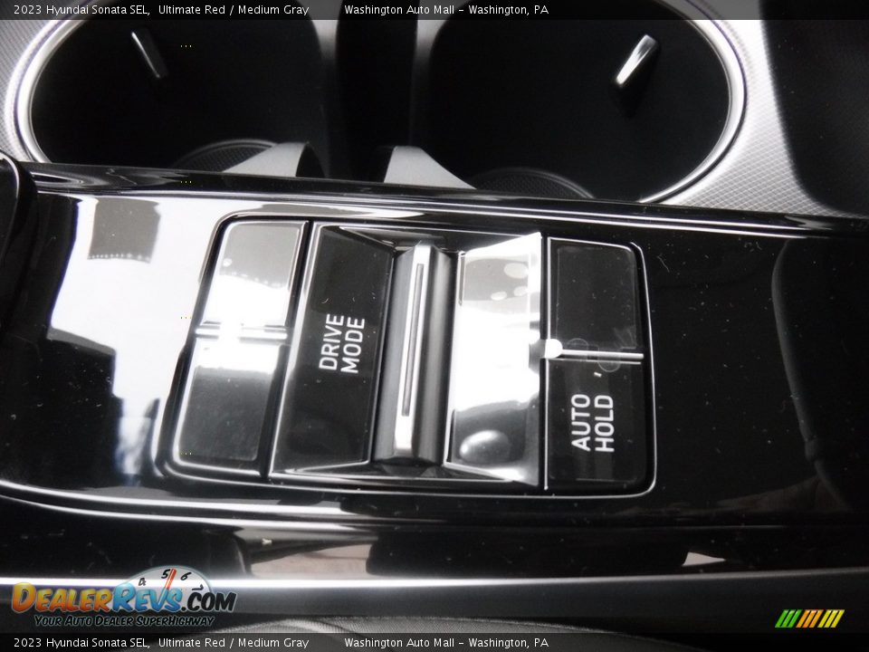 2023 Hyundai Sonata SEL Ultimate Red / Medium Gray Photo #12