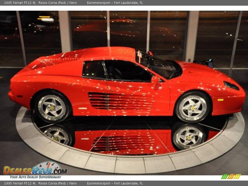1995 Ferrari F512 M Rosso Corsa (Red) / Nero Photo #11