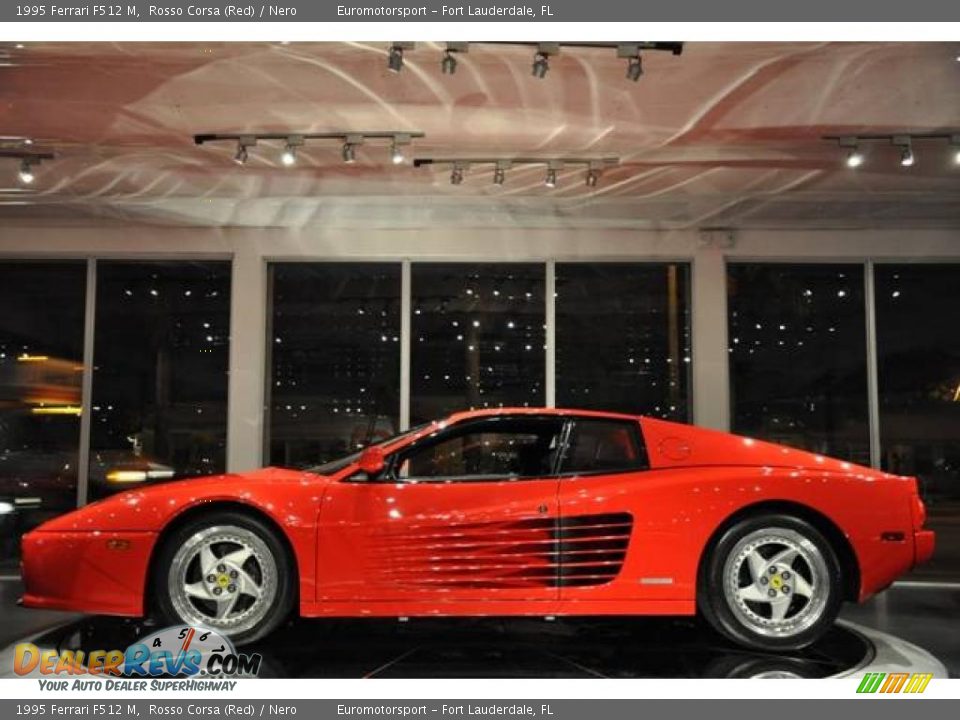 1995 Ferrari F512 M Rosso Corsa (Red) / Nero Photo #14