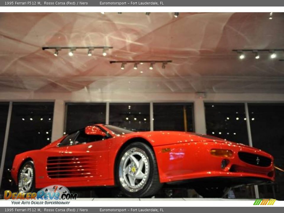 1995 Ferrari F512 M Rosso Corsa (Red) / Nero Photo #18