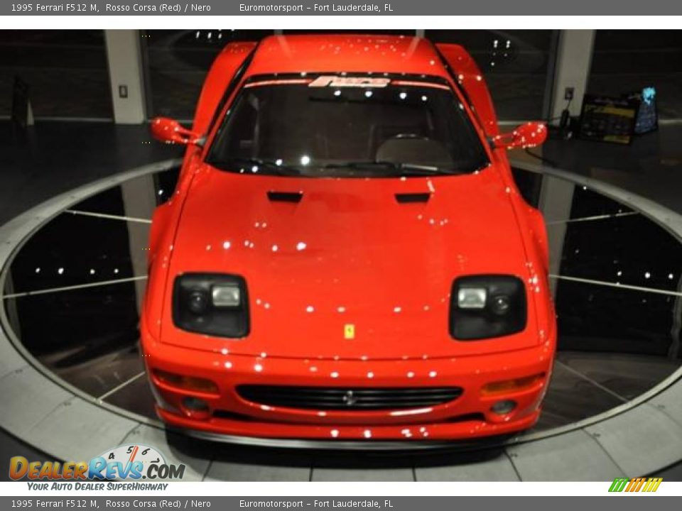 1995 Ferrari F512 M Rosso Corsa (Red) / Nero Photo #19