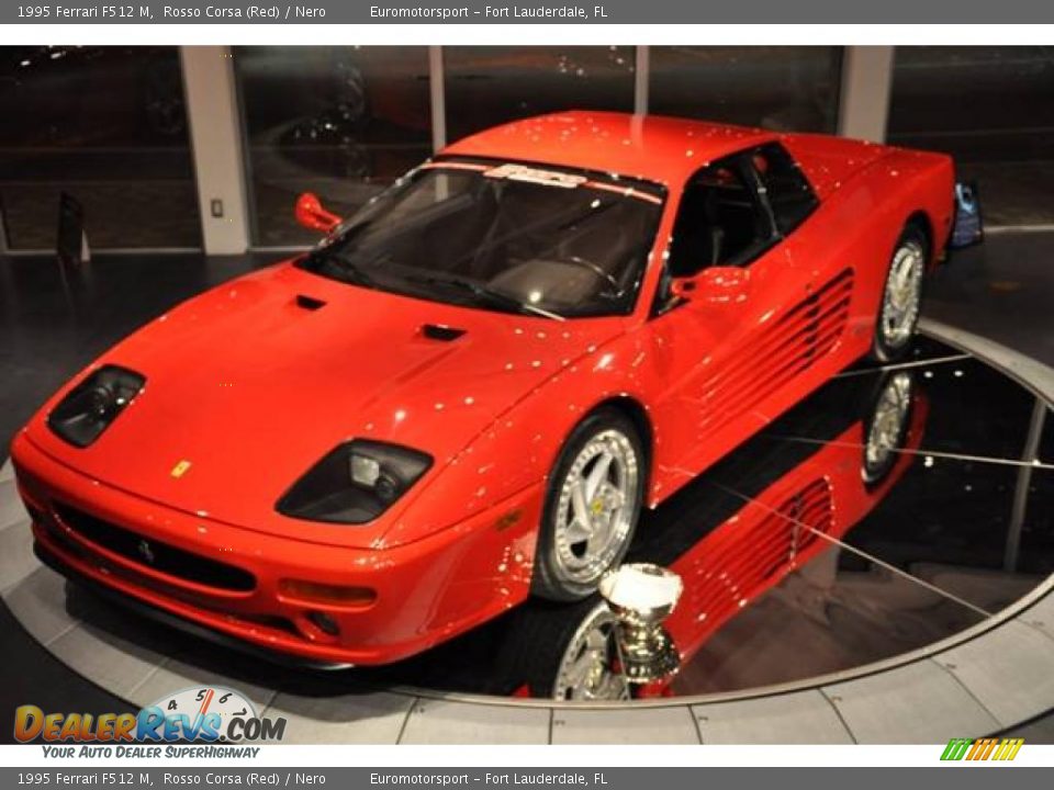 1995 Ferrari F512 M Rosso Corsa (Red) / Nero Photo #23