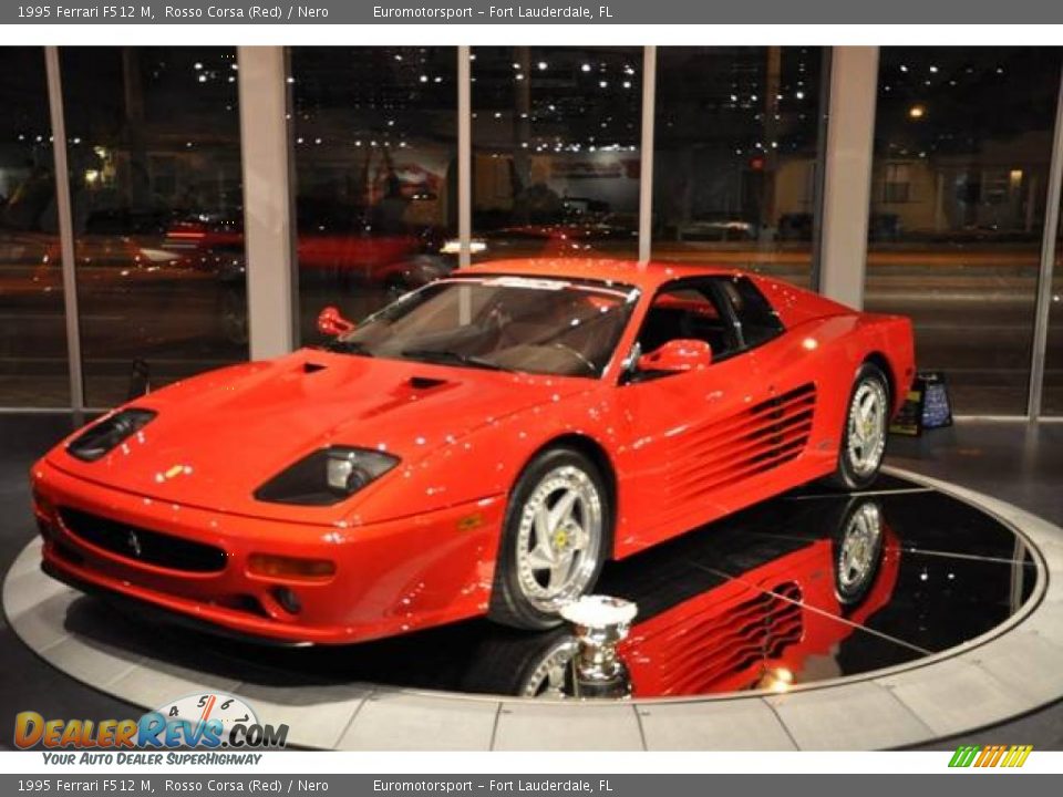 1995 Ferrari F512 M Rosso Corsa (Red) / Nero Photo #24