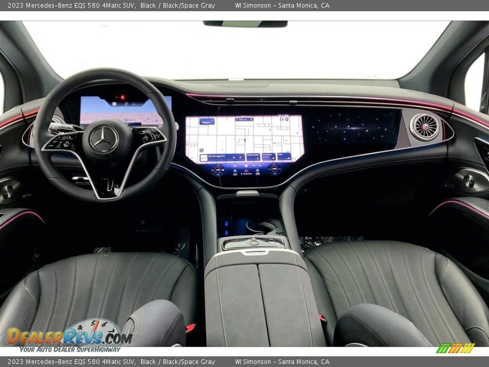 Front Seat of 2023 Mercedes-Benz EQS 580 4Matic SUV Photo #6