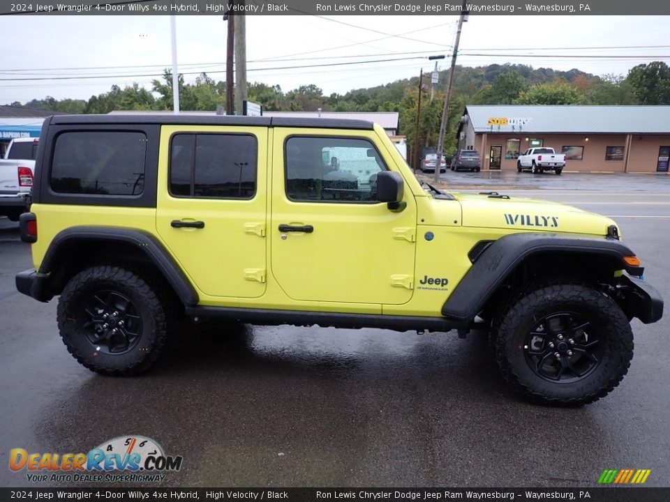 High Velocity 2024 Jeep Wrangler 4-Door Willys 4xe Hybrid Photo #7