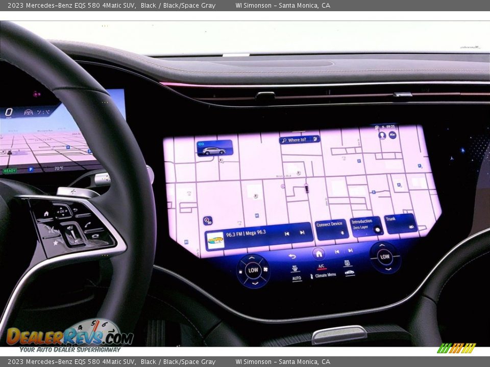 Navigation of 2023 Mercedes-Benz EQS 580 4Matic SUV Photo #7