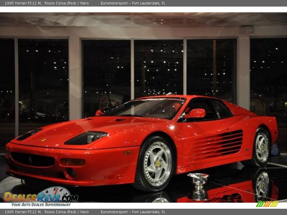 1995 Ferrari F512 M Rosso Corsa (Red) / Nero Photo #26