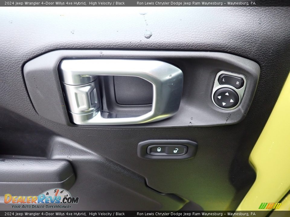 Door Panel of 2024 Jeep Wrangler 4-Door Willys 4xe Hybrid Photo #14
