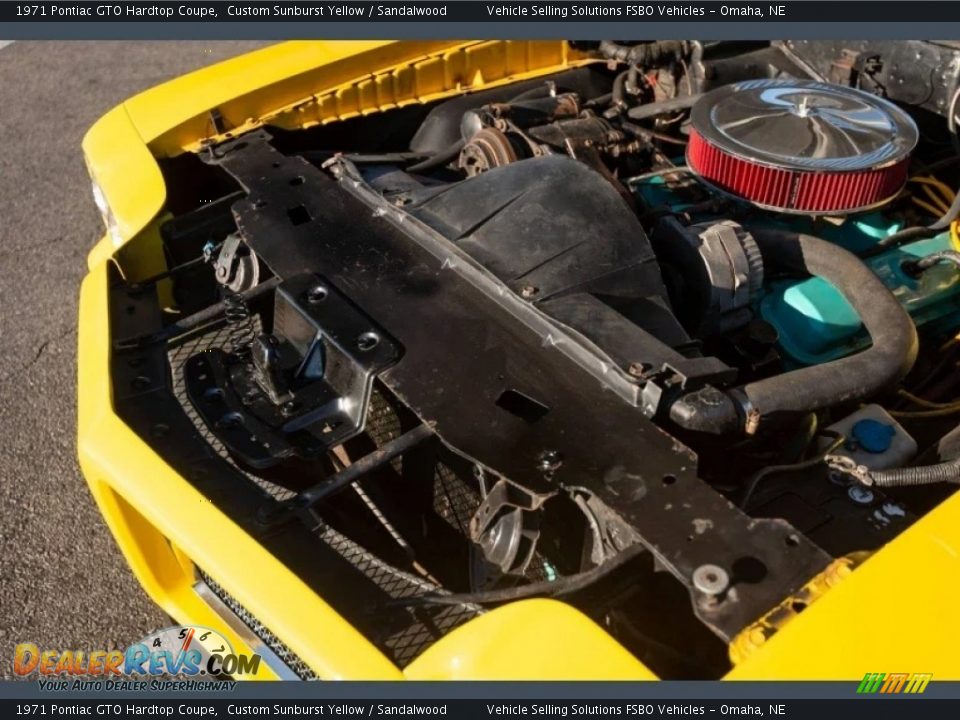 1971 Pontiac GTO Hardtop Coupe 400cid OHV 16-Valve V8 Engine Photo #14