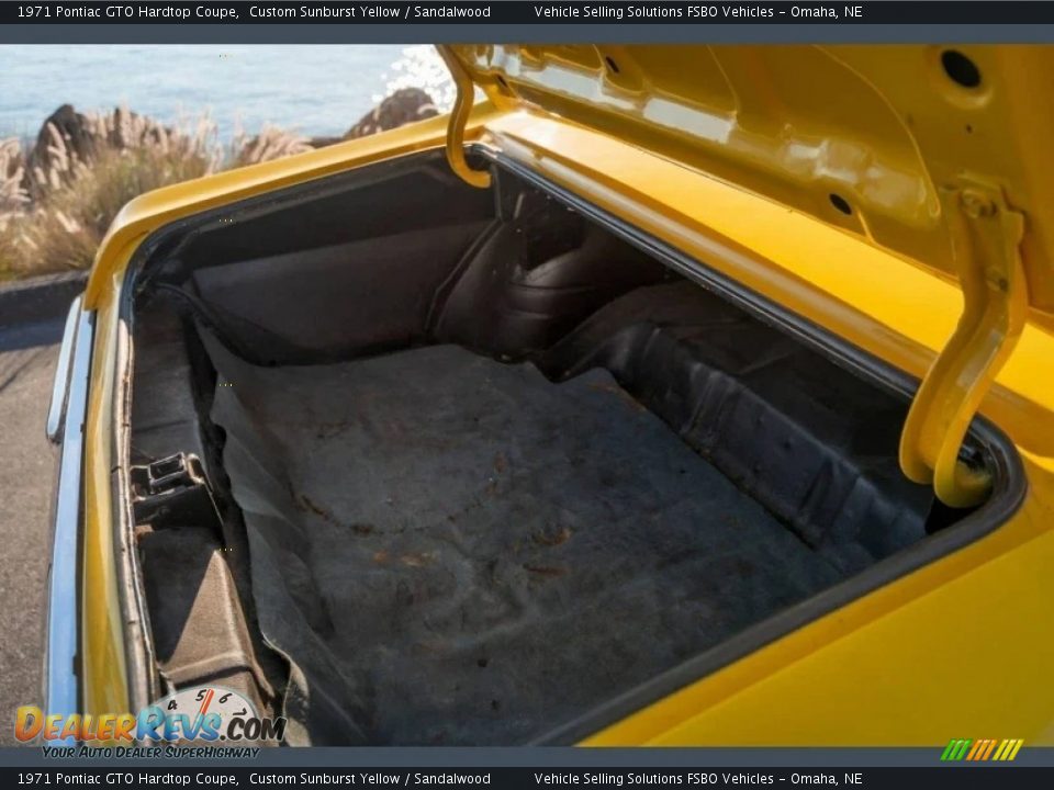 1971 Pontiac GTO Hardtop Coupe Trunk Photo #15