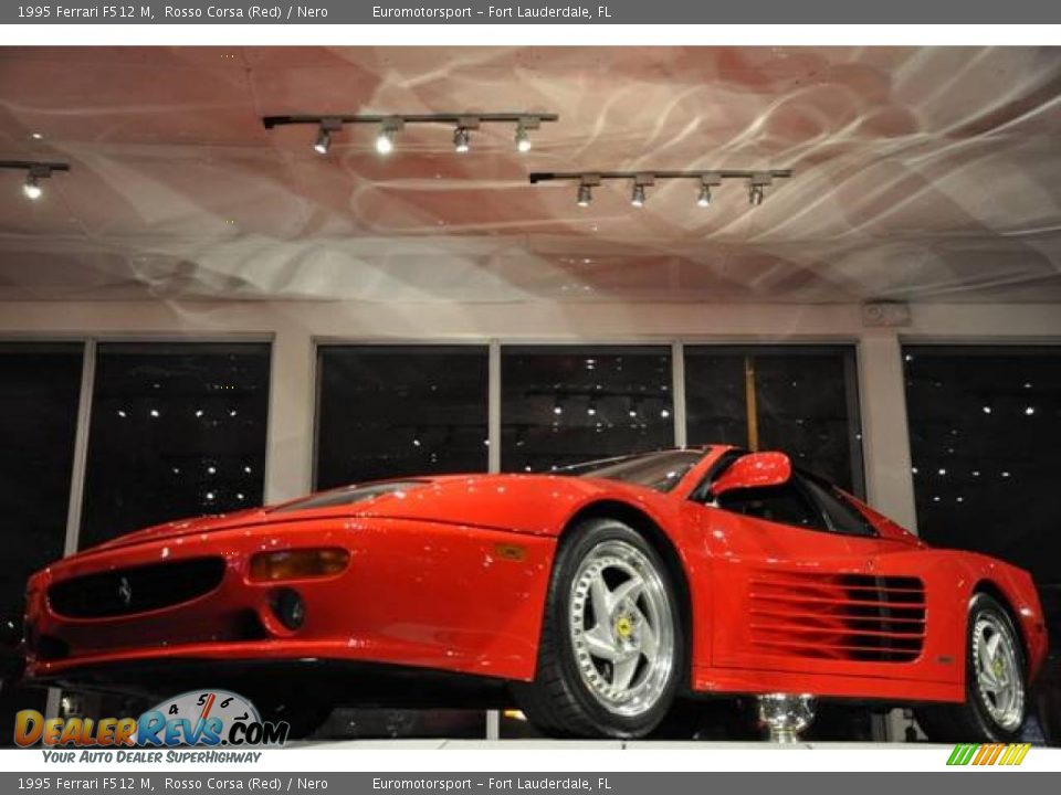 1995 Ferrari F512 M Rosso Corsa (Red) / Nero Photo #27