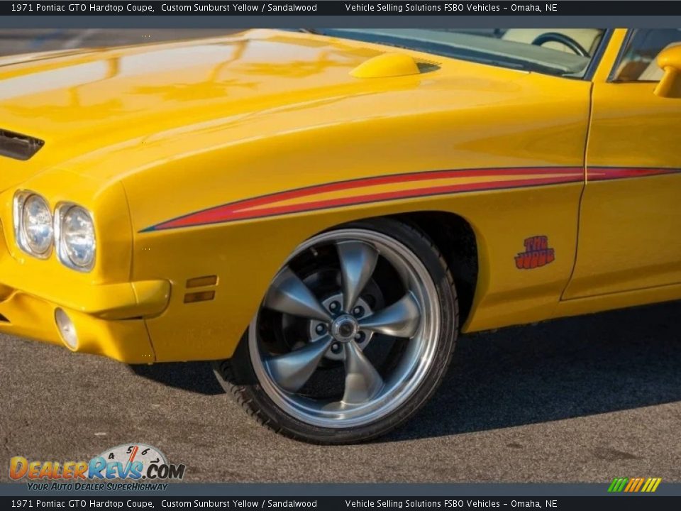 Custom Wheels of 1971 Pontiac GTO Hardtop Coupe Photo #17