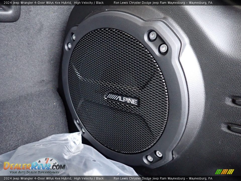 Audio System of 2024 Jeep Wrangler 4-Door Willys 4xe Hybrid Photo #19