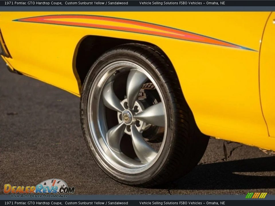 Custom Wheels of 1971 Pontiac GTO Hardtop Coupe Photo #21