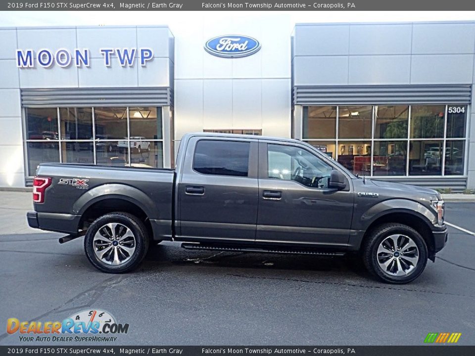 2019 Ford F150 STX SuperCrew 4x4 Magnetic / Earth Gray Photo #1
