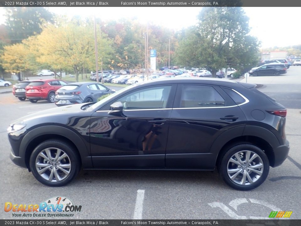 2023 Mazda CX-30 S Select AWD Jet Black Mica / Black Photo #6