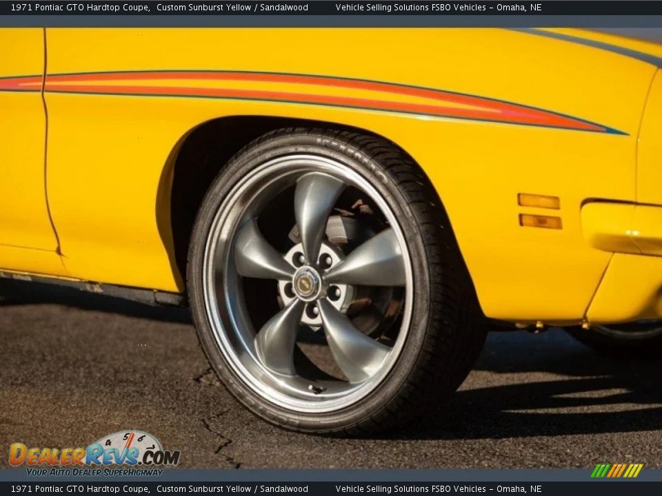 Custom Wheels of 1971 Pontiac GTO Hardtop Coupe Photo #22