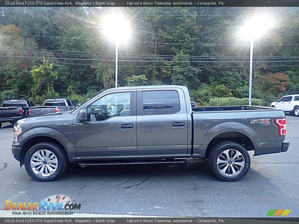 2019 Ford F150 STX SuperCrew 4x4 Magnetic / Earth Gray Photo #6