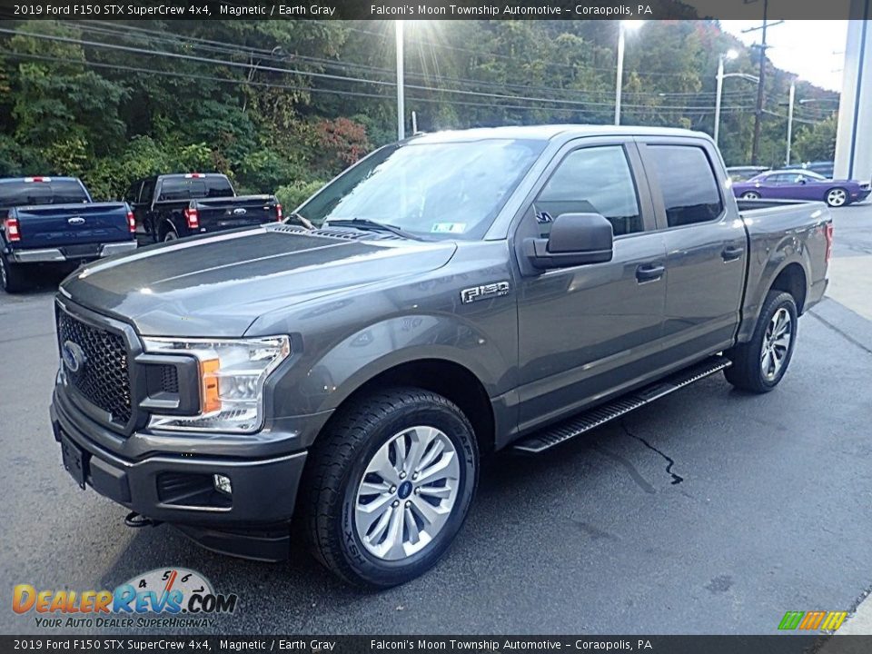 2019 Ford F150 STX SuperCrew 4x4 Magnetic / Earth Gray Photo #7