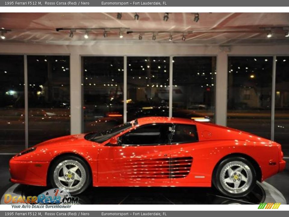 1995 Ferrari F512 M Rosso Corsa (Red) / Nero Photo #30