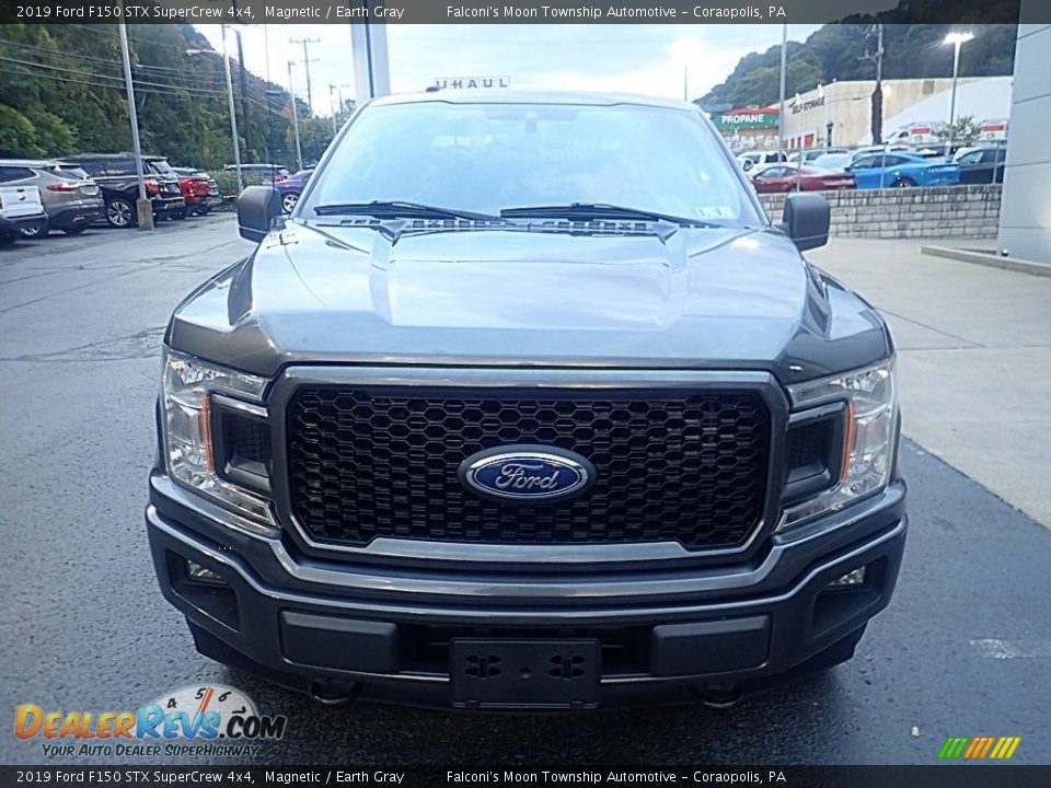 2019 Ford F150 STX SuperCrew 4x4 Magnetic / Earth Gray Photo #8