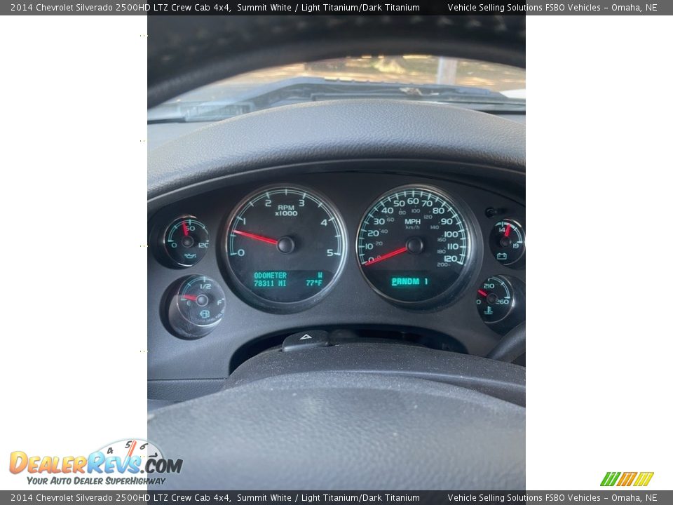 2014 Chevrolet Silverado 2500HD LTZ Crew Cab 4x4 Summit White / Light Titanium/Dark Titanium Photo #6