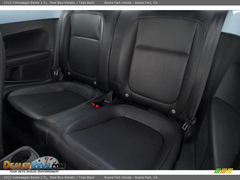 Rear Seat of 2013 Volkswagen Beetle 2.5L Photo #4