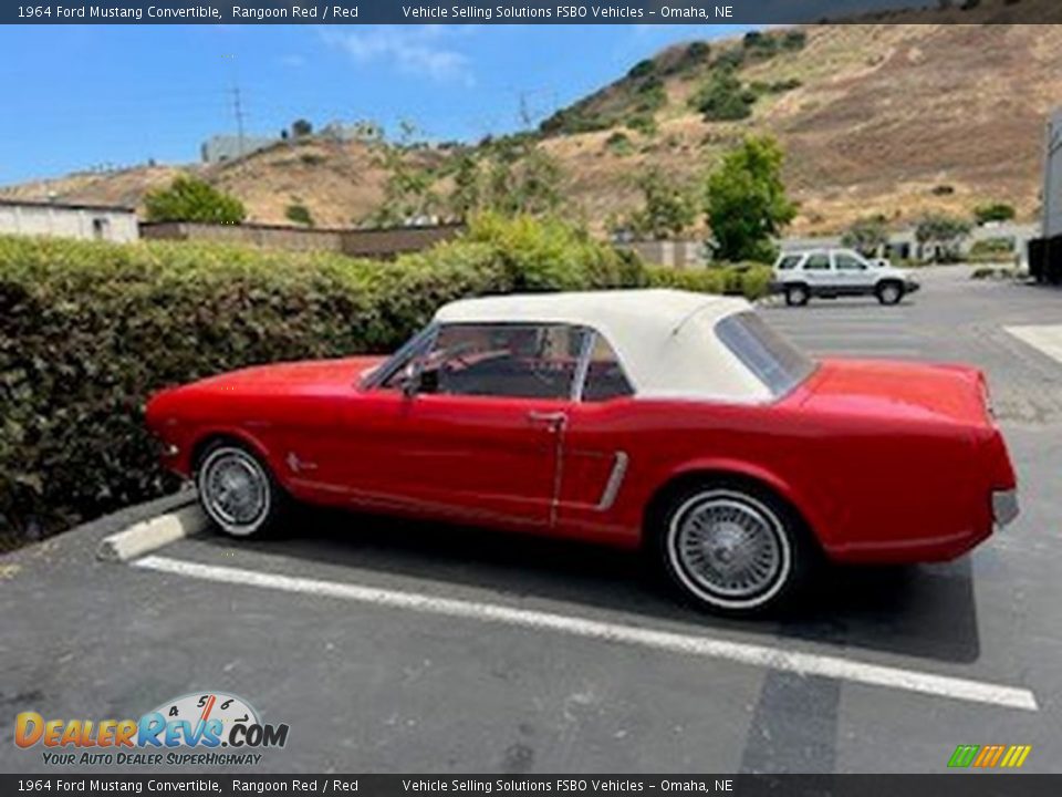 Rangoon Red 1964 Ford Mustang Convertible Photo #1